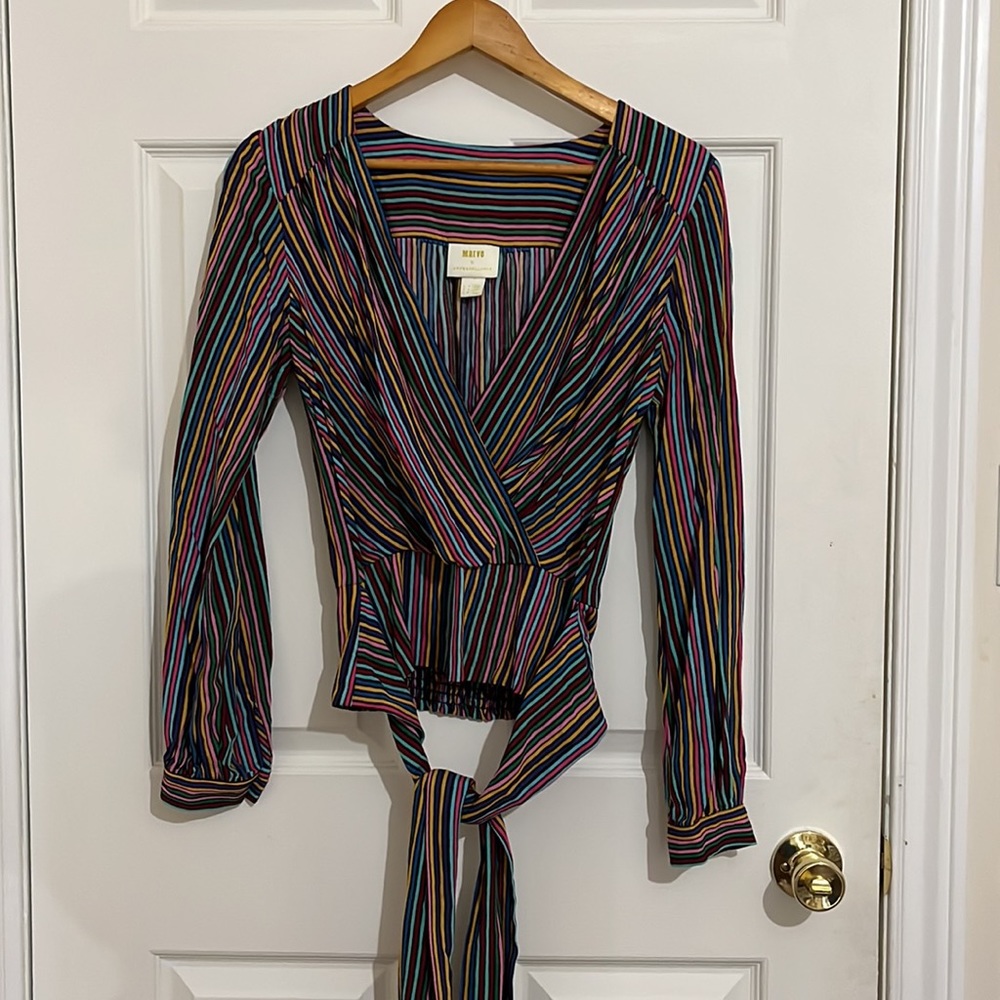 Maeve Anthropologie Colourful Blouse - Picture 2 of 5